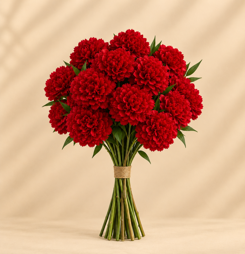 Red dahlia