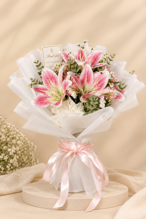 Blush Lily Elegance